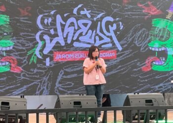 Wadahi Suara Anak Muda, Rumah Aspirasi Relawan Ganjar Pranowo Gelar Acara Mural