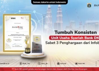 Tumbuh Konsisten, UUS Bank DKI Sabet 3 Penghargaan dari Infobank