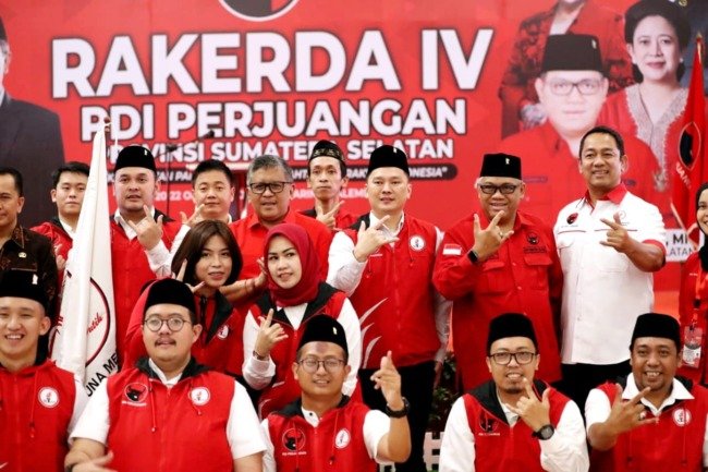 Hasto PDIP Minta TMP Sumsel Bergerak ke Bawah, Promosikan Ganjar-Mahfud MD