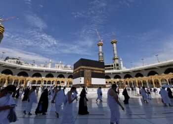 Jamaah Haji sedang tawaf/Foto: Dok Kemenag