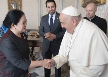 Puan Bertemu Paus Fransiskus Bareng Megawati di Vatikan, Bicara soal Toleransi hingga Perdamaian Dunia