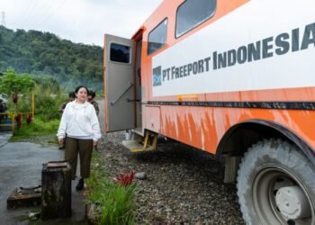 Ketua DPR RI, Puan Maharani saat melakukan kunjungan kerja (kunker) ke PT Freeport Indonesia/Sumber Foto: Dok DPR