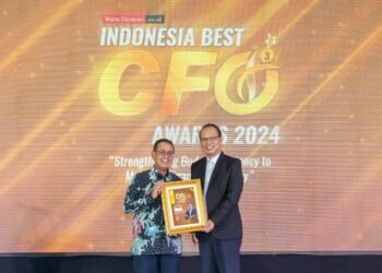 Direktur Keuangan dan Strategi Bank DKI, Romy Wijayanto Sabet Indonesia Best CFO Awards 2024