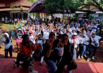 Gelar Konsolidasi dan Senam Sehat, Ibu-Ibu Jepara Solid Menangkan Ganjar-Mahfud