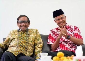 Ganjar dan Mahfud Ikuti Sidang Perdana PHPU Presiden di MK