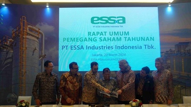 Pemegang Saham ESSA Setujui Pembagian Dividen Rp 86,13 Miliar