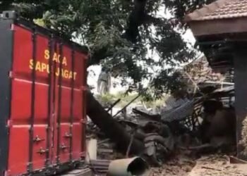 Markas Brimob Polda Jatim Meledak