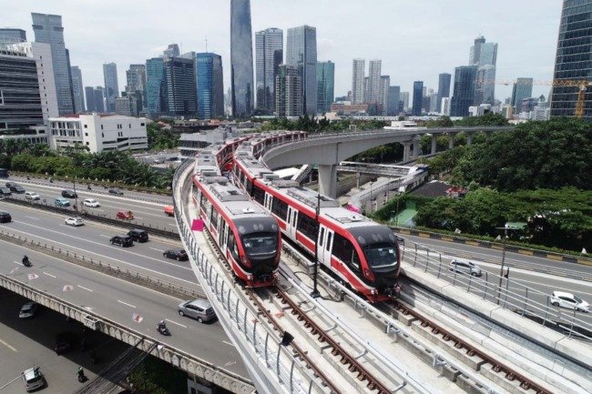 LRT Jabodebek Layani 151.871 Pengguna Selama Libur Panjang Lebaran