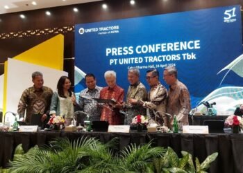United Tractors Cairkan Dividen Rp 8,2 Triliun Mei 2024