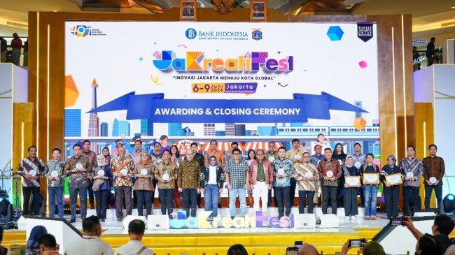 Konsisten Implementasi Program Pemberdayaan Usaha Kecil, Bank DKI Menerima Apresiasi dari Bank Indonesia