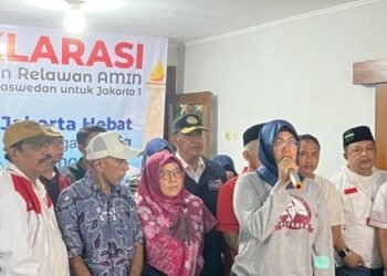 22 Simpul Relawan AMIN Deklarasikan Anies Baswedan Maju Pilkada Jakarta