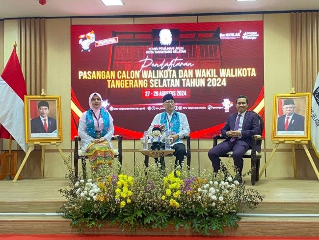 Tok! Pilkada Tangsel Hanya 2 Paslon, Benyamin Vs Ruhama