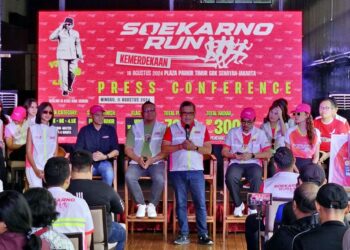 Berikut Rencana Jalur untuk Lomba Lari Soekarno Run 2024