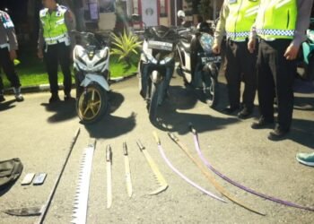 Waspada! Kelompok Gengster Bikin Onar di Pamulang