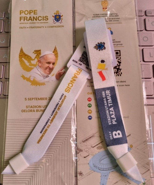 Kunjungan Apostolik Paus, Perlu Undangan Untuk Bisa Ikuti Misa Bersama Paus di GBK