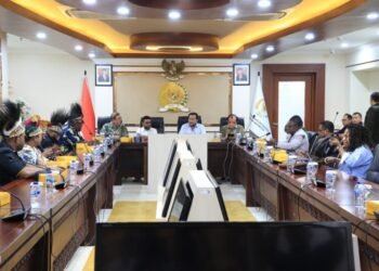 Pimpinan Dewan Perwakilan Daerah (DPD) RI menerima kunjungan dari Anggota DPR Papua, Anggota DPR Papua Barat, dan Anggota DPR Papua Barat Daya jalur Otonomi Khusus (Otsus)