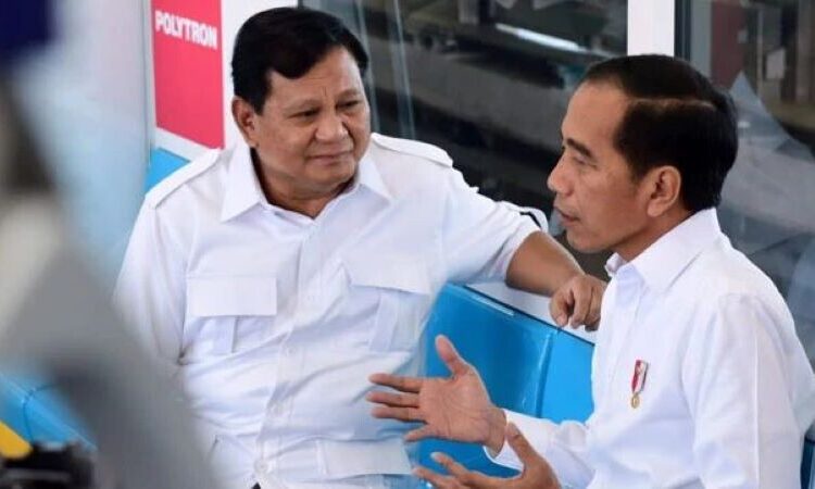 Presiden Joko Widido dan Presiden Prabowo Subianto