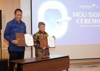 Garuda Indonesia dan KWI Teken Kerja Sama ‘Community Privilege’