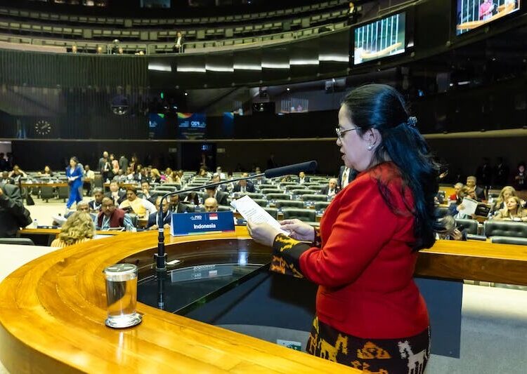 Ketua DPR RI Puan Maharani menghadiri G20 Parliamentary Speaker's Summit (P20) ke-10 yang digelar di Brasil, Amerika Selatan.