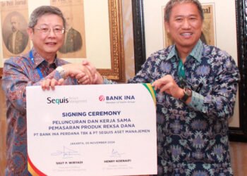 Bank INA dan Sequis Aset Manajemen Kerja Sama Pemasaran Produk Reksa Dana