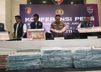 Bareskrim Sita Aset Senilai Rp13,8 Miliar Terkait Situs Judol