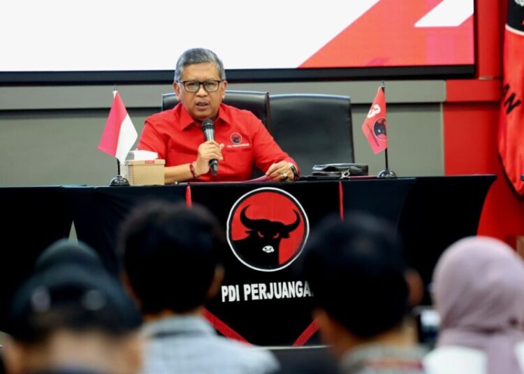 Sekretaris Jenderal DPP PDI Perjuangan (PDIP) Hasto Kristiyanto