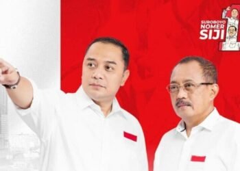KPU Kota Surabaya Tetapkan Eri-Armuji Sebagai Walikota-Wawali Surabaya
