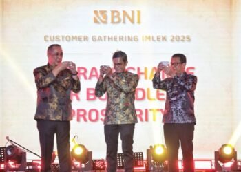 BNI Ajak Nasabah dan Mitra Bisnis Gapai Kemakmuran Tanpa Batas di Tahun Ular Kayu