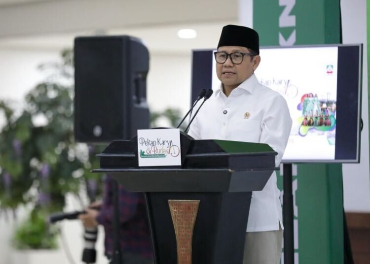 Menteri Koordinator Bidang Pemberdayaan Masyarakat (PM) Abdul Muhaimin Iskandar