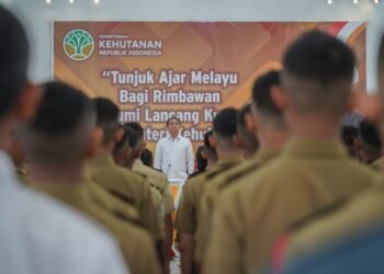 Tinjau SMK Kehutanan di Pekanbaru, Menhut Tekannkan Zero Toleransi Aksi Bullying