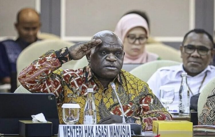 Menteri Hak Asasi Manusia (HAM) Natalius Pigai