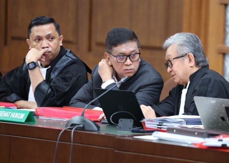 Sekretaris Jenderal DPP PDI Perjuangan (PDIP) Hasto Krisyiyanto menegaskan kembali jika persidangan yang menjeratnya merupakan sidang yang dipaksakan
