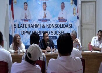 Panasi Mesin Partai, Andi Yuslim Patawari Temui Seluruh Kader DPW Perindo Sulsel