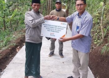 BNI Bantu Perbaikan Infrastruktur Dorong Pertumbuhan Ekonomi di Desa