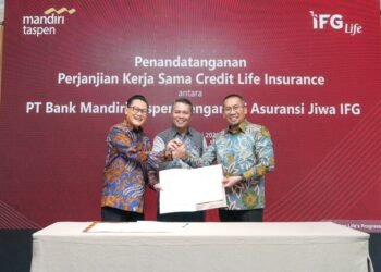 IFG Life dan Bank Mandiri Taspen Jalin Kerja Sama Asuransi Jiwa Kredit