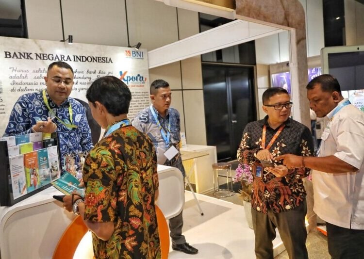 BNI turut ambil bagian dalam peringatan Hari Kewirausahaan Nasional yang digelar di Gedung SMESCO Jakarta, pada Selasa 10 Juni 2025.