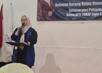 Majukan UMKM Daerah, Nurliyana Lantik Ida Ayu Mariana Pimpin DPD EKRAF Jawa Barat