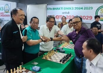 Turnamen Catur Aktivis dan Non Master, DNIKS Meriahkan Ultah Dengan Membangkitkan Kepedulian Sosial