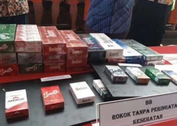 Rokok Ilegal Kuasai 61% Peredaran Barang Ilegal