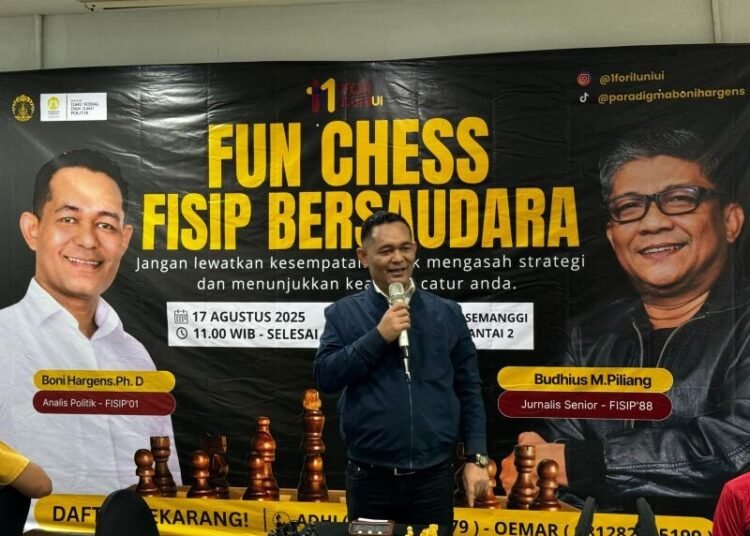 Calon Ketua Umum Ikatan Alumni (ILUNI) Universitas Indonesia, Boni Hargens