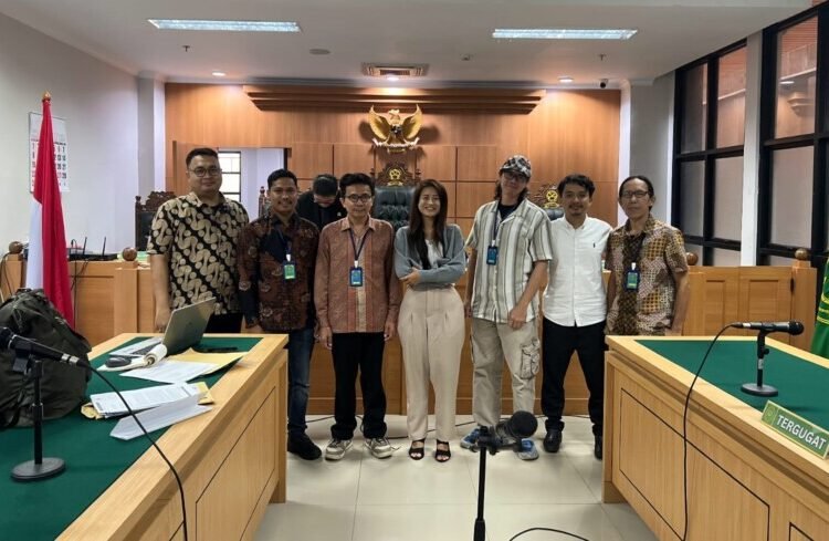 Kuasa Hukum Penggugat yang tergabung dalam TAPaK, Judianto Simanjuntak