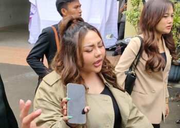 Lisa Mariana Jalani Tes DNA di Bareskrim Polri