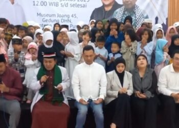 Rawat Optimisme Indonesia Cerah, Boni Hargens Gelar Doa Bersama Anak Yatim