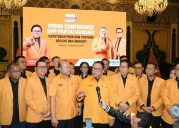 OSO: Hanura Dukung Penuh Kebijakan Abolisi dan Amnesti Presiden Prabowo