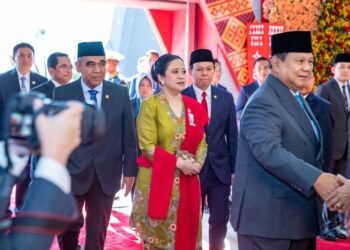 Sidang Bersama DPR-DPD, Puan Pakai Kebaya Berselendang Merah Semangat Anti-Penjajahan