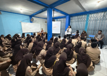 Kanwil KemenHAM DK Jakarta gelar edukasi HAM di SMK Bina Medika Jakarta