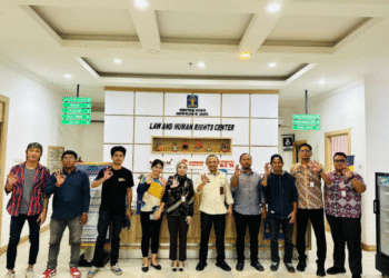 Audiensi Kanwil KemenHAM Jakarta dengan warga Menteng Pulo II terkait penggusuran.