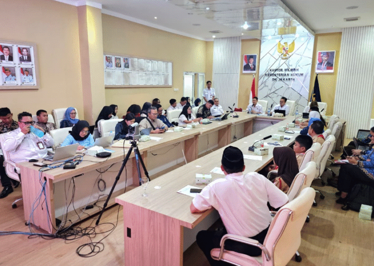 Rapat koordinasi Kanwil HAM DK Jakarta bersama lintas sektor bahas Program Makan Bergizi Gratis