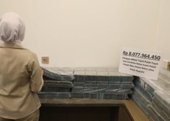 KPK Setor Rp8 Miliar dari Hasil Lelang Barang Rampasan