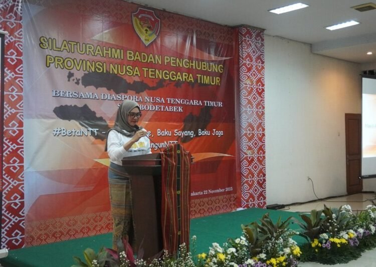 Kepala Badan Penghubung Pemerintah Provinsi (Pemprov) Nusa Tenggara Timur (NTT) Florida Taty Satyawati m